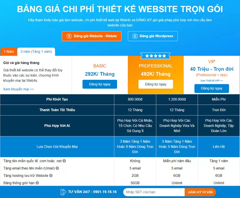 Thiết kế web GI&Aacute; RẺ